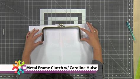 how to make metal box clutch|metal frame clutch purse.